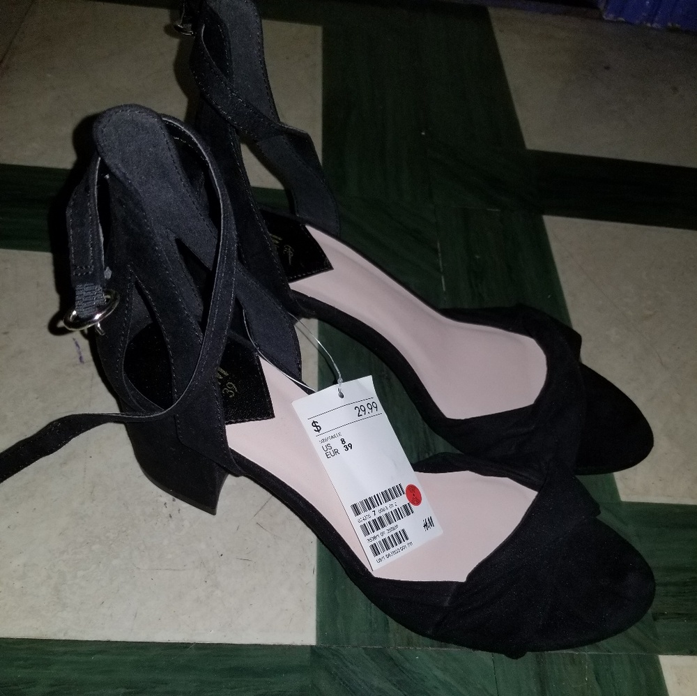 H&M black heels
